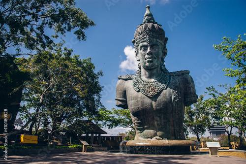 Garuda Wisnu Kencana Cultural Park, in the park you find large several statutes , also the world's tallest statue. Kuta Selatan, South Bali, Indonesia