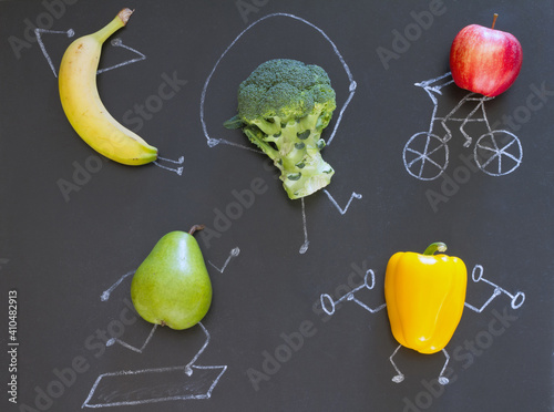 Fotografie Healthy lifestyle, fitness concept