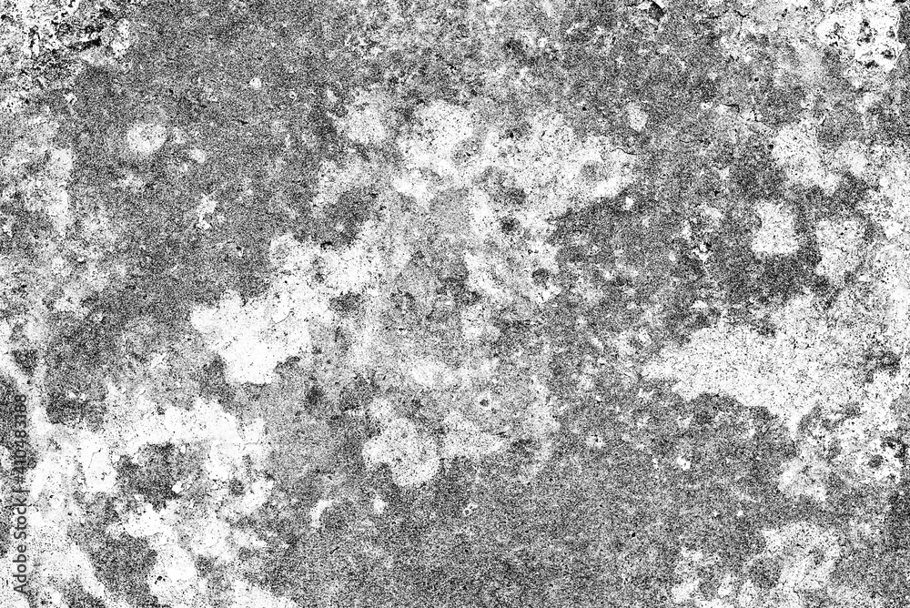 Fototapeta premium Texture of a concrete wall with cracks and scratches which can be used as a background