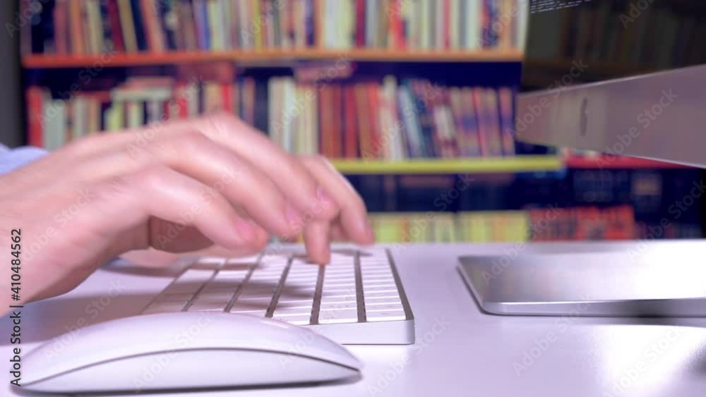 Using mouse and keyboard in library
