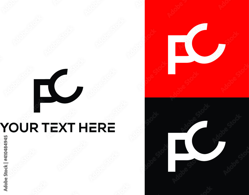 PC Logo. PC Letter Logo Design. Letter PC Design Vector with Red and Black Colors. Logo Design Letter. Letter PC Logo Design PC Logo. PC Letter Logo Design. Letter PC Design Vector with Red and Black Colors. Logo Design Letter. Letter PC Logo Design