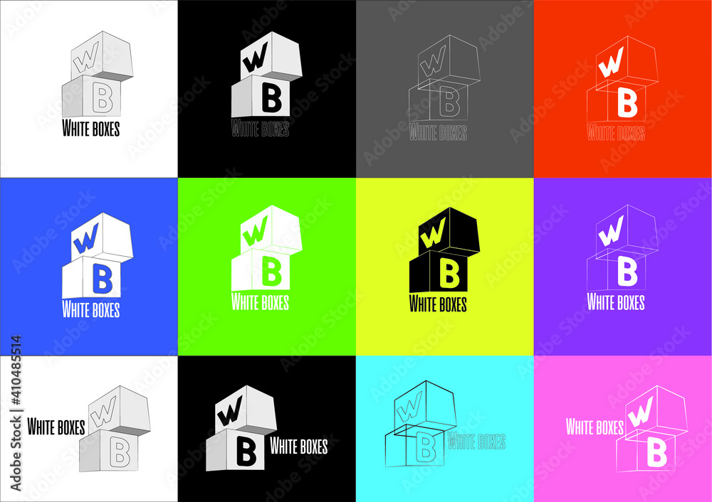 Box logo vector Box logo vector