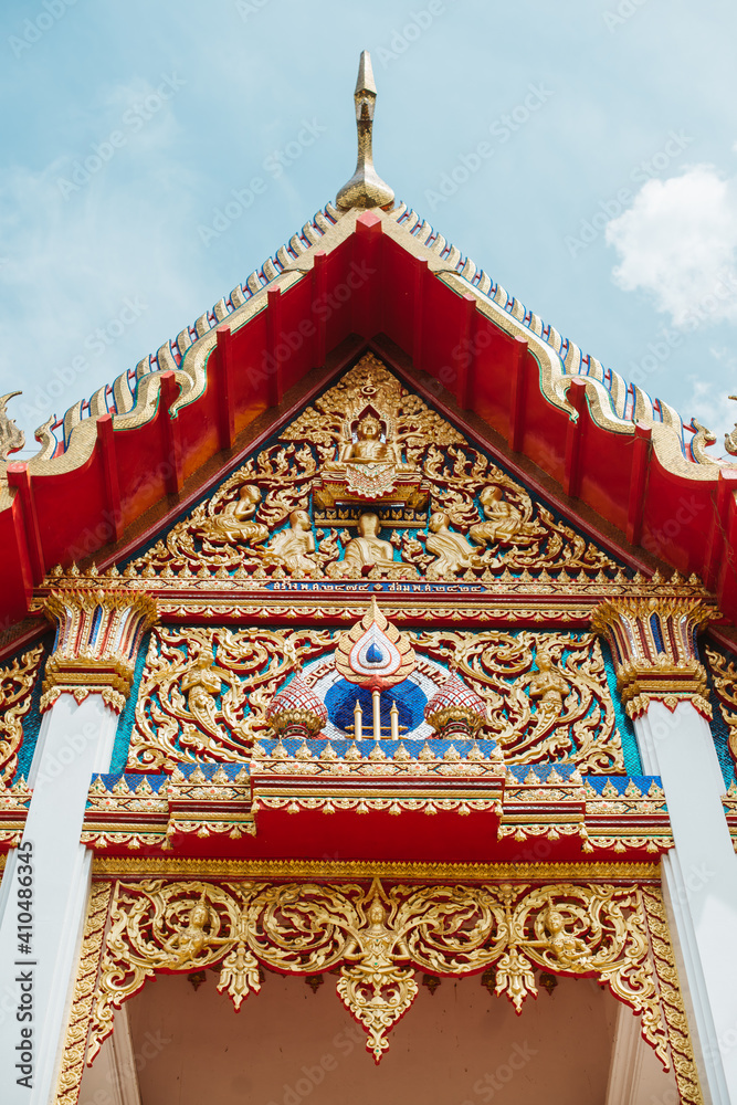 Obraz premium Wat Chalong Buddhist Temple Complex