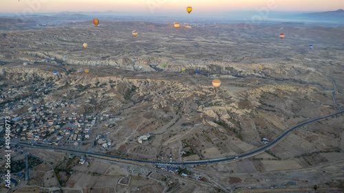 Hot air balloon flight in Cappadocia photo