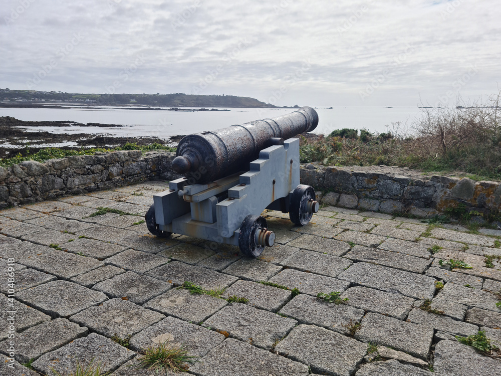 Guernsey Channel Islands, L'Eree Gun Battery