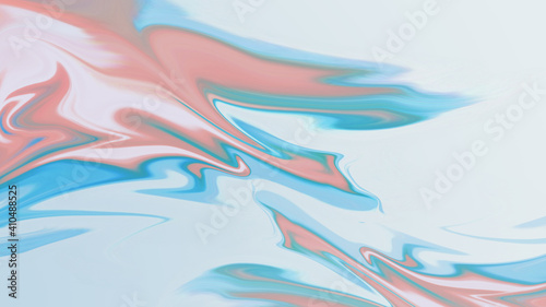 abstract psychedelic liquid background in pastel colors
