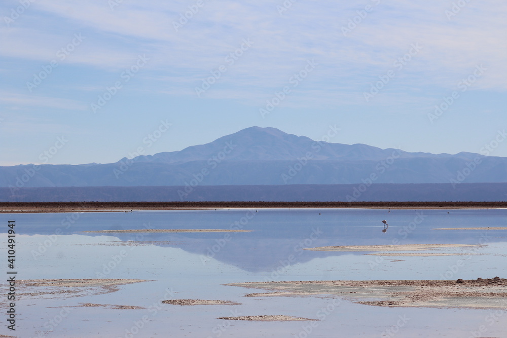 Obraz premium lake and mountains