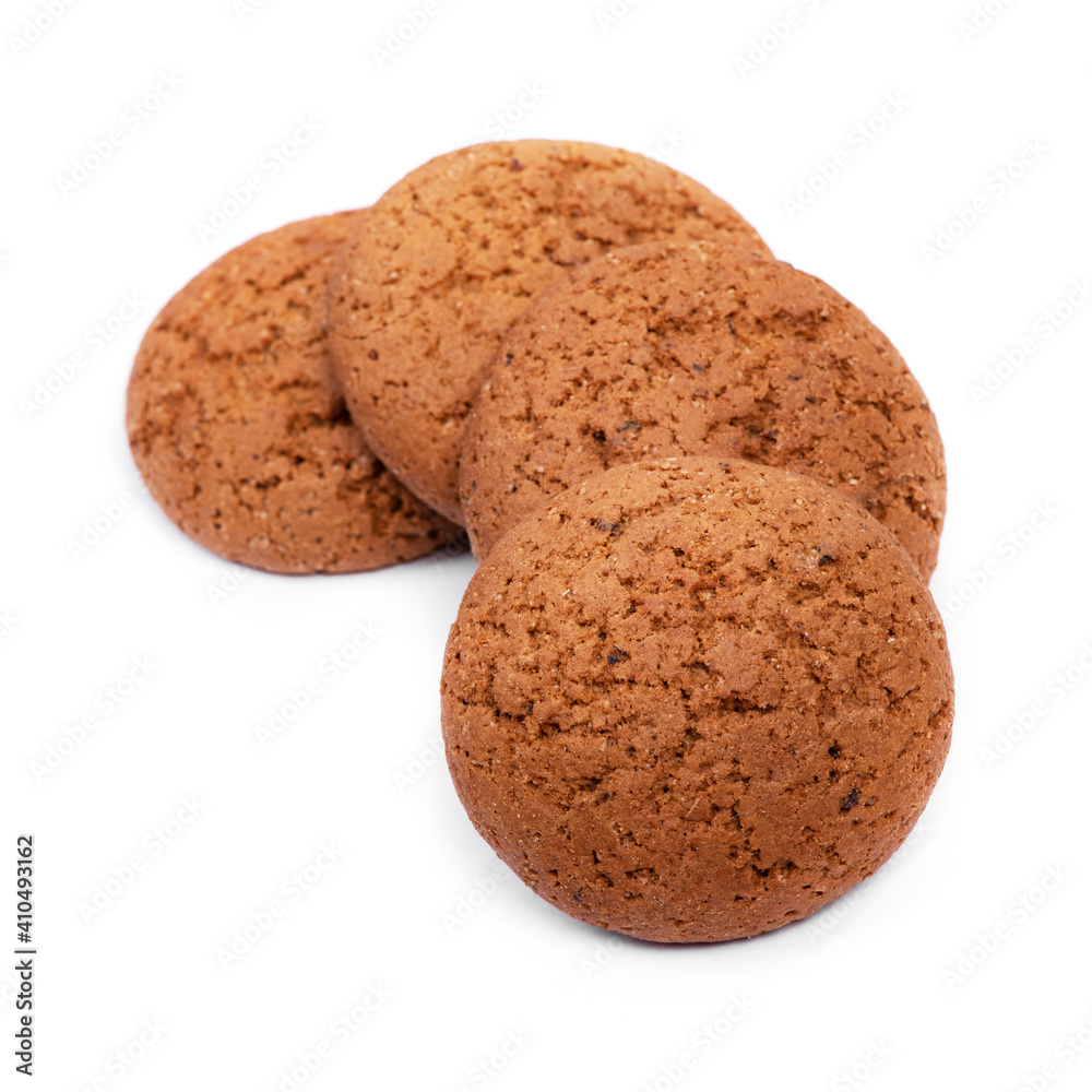 Group of simple classic oatmeal cookies Group of simple classic oatmeal cookies