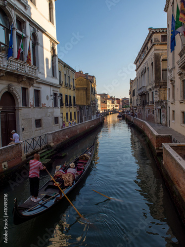 discovery of the city of Venice and its small canals and romantic alleys