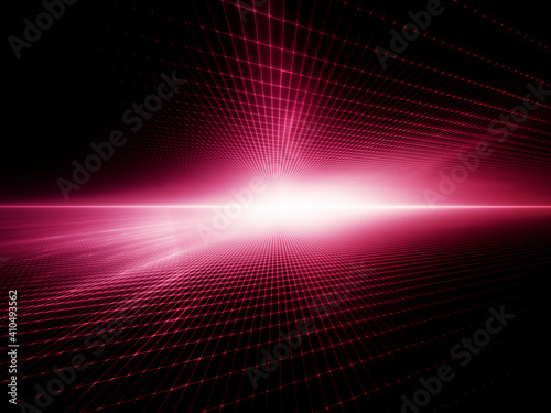 Abstract digital space background texture. Fractal graphics 3d illustration.