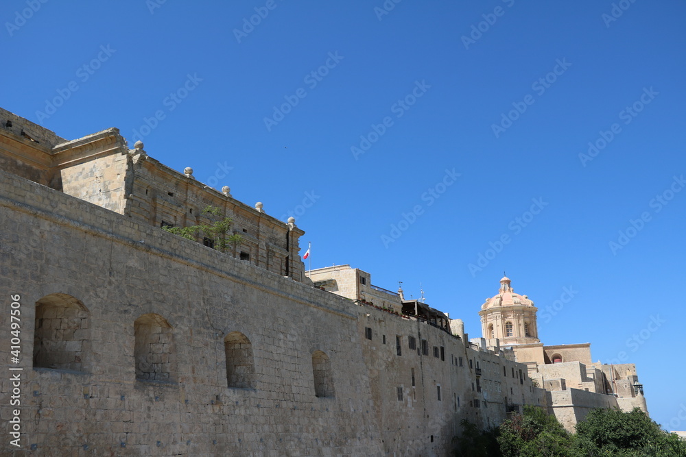 Historic old town of Mdina in Malta