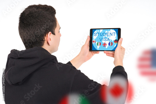 Obtaining a student visa on...