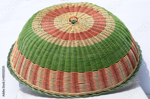 Handmade rattan tudung saji