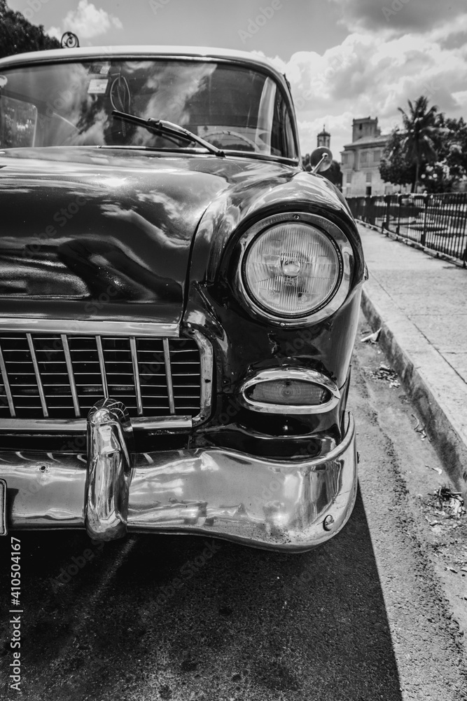 Cuban Car Cuba Old Vintage 
