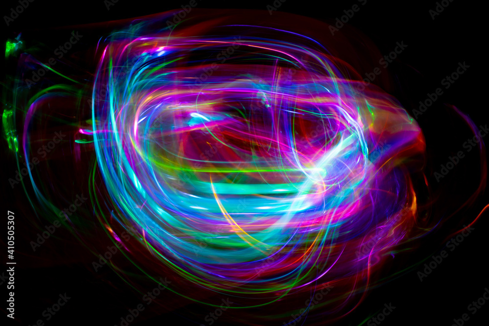 abstract illustration, color light , black background
abstract illustration, color light , black background