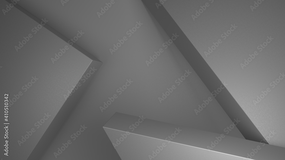 abstract 3d background with white geometric shapes, render or wallpaper abstract 3d background with white geometric shapes, render or wallpaper