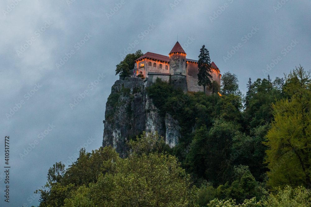 Blejski grad (Bled castle) in Slovenia