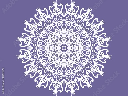 Mandala ornament. Digital illustration