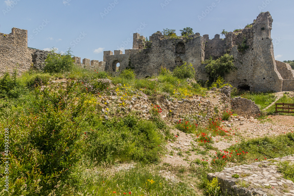 Blagaj Fortress (Stjepan-grad) near Mostar, Bosnia and Herzegovina