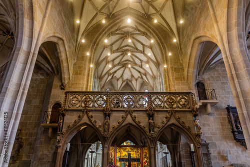 TUBINGEN  GERMANY - AUGUST 31  2019  St. George s Collegiate Church in Tubingen  Germany