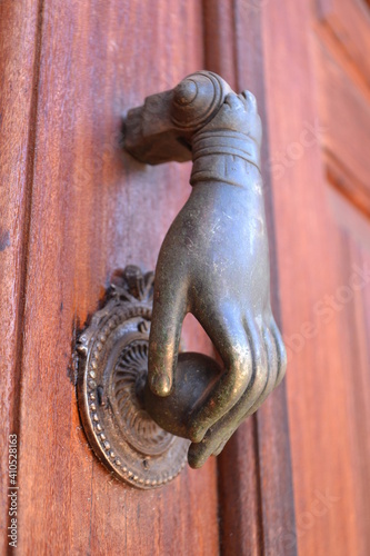 knocker on the door