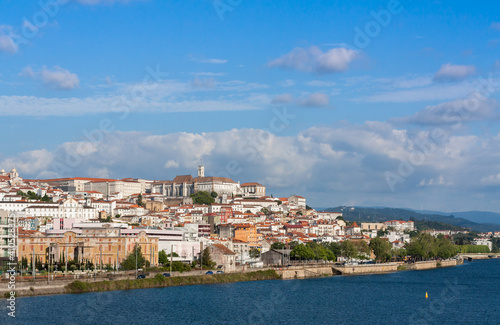 Panorama of the old town, Coimbra, Portugal © sanchacampos