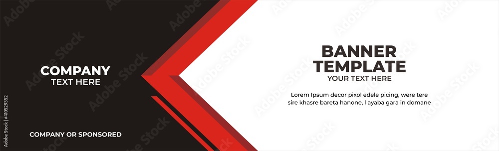 Illustration vector graphic banner template, perfect for advertising, banner, banner corporate, etc Illustration vector graphic banner template, perfect for advertising, banner, banner corporate, etc