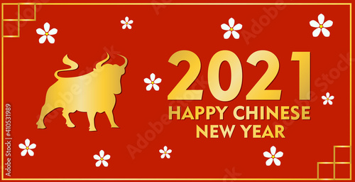 happy chinese new year background design 2021. metal buffalo background design. designs for templates