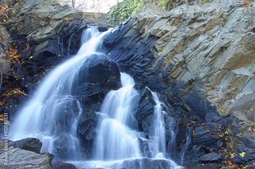 Fototapeta Naklejka Na Ścianę i Meble -  Waterfall at Wayside Park near Harpers Ferry, West Virginia.