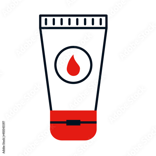 sanitizer bottle icon, colorful design