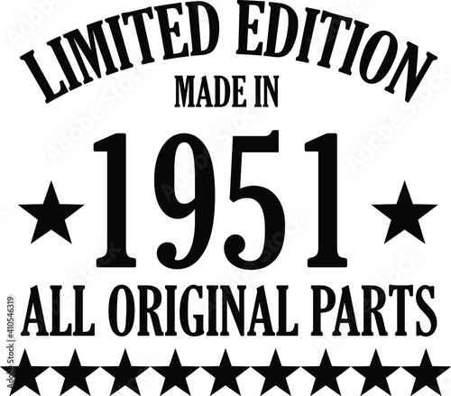 llimited edition 1951