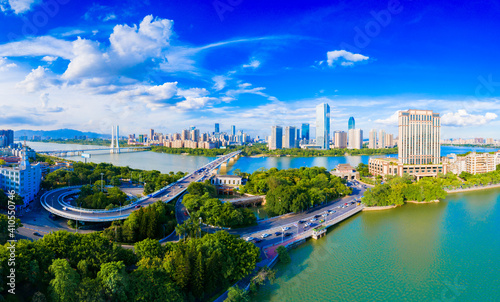 Fototapeta Naklejka Na Ścianę i Meble -  Urban scenery of Huizhou City, Guangdong Province, China