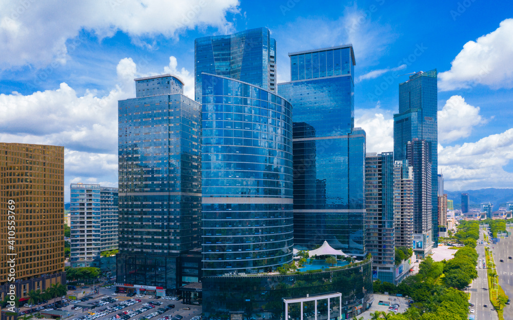 Obraz premium Urban scenery of Huizhou City, Guangdong Province, China