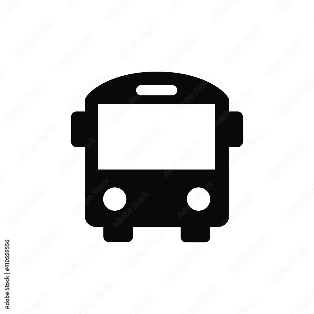 Transportation bus icon vector graphic illustration Transportation bus icon vector graphic illustration
