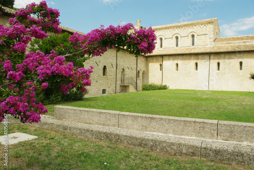 Abbey of San Clemente a Casauria - It is a monumental complex from Abruzzo built in September 871, in the municipality of Castiglione a Casauria in the province of Pescara photo