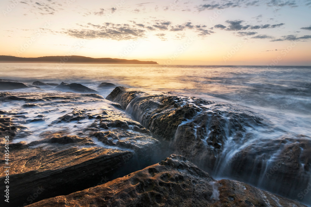 Fototapeta premium Sunrise at Umina Point on the NSW Central Coast
