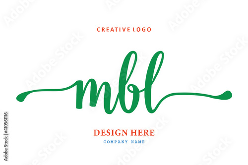 MBL lettering logo is simple, easy to understand and authoritative