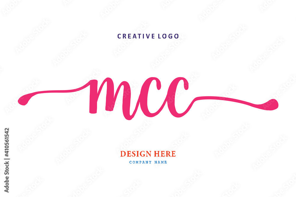 MCC lettering logo is simple, easy to understand and authoritative MCC lettering logo is simple, easy to understand and authoritative