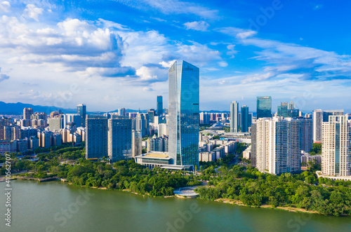 Urban scenery of Huizhou City  Guangdong Province  China