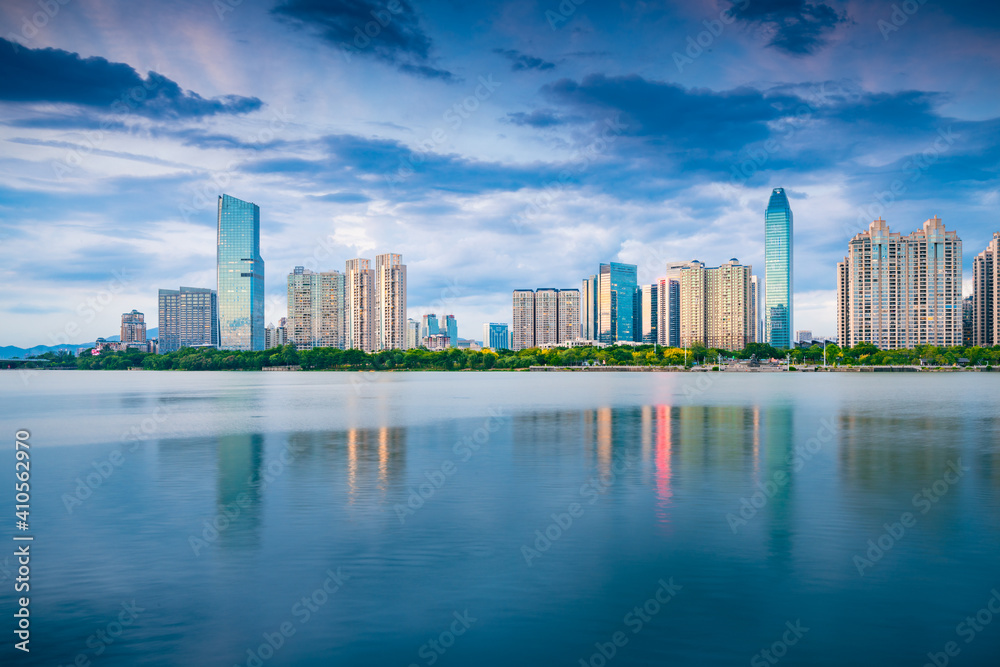 Urban scenery of Huizhou City, Guangdong Province, China Urban scenery of Huizhou City, Guangdong Province, China