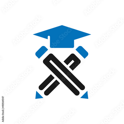 school education modern logo
