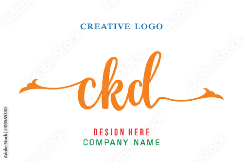 CKD  lettering logo is simple, easy to understand and authoritative