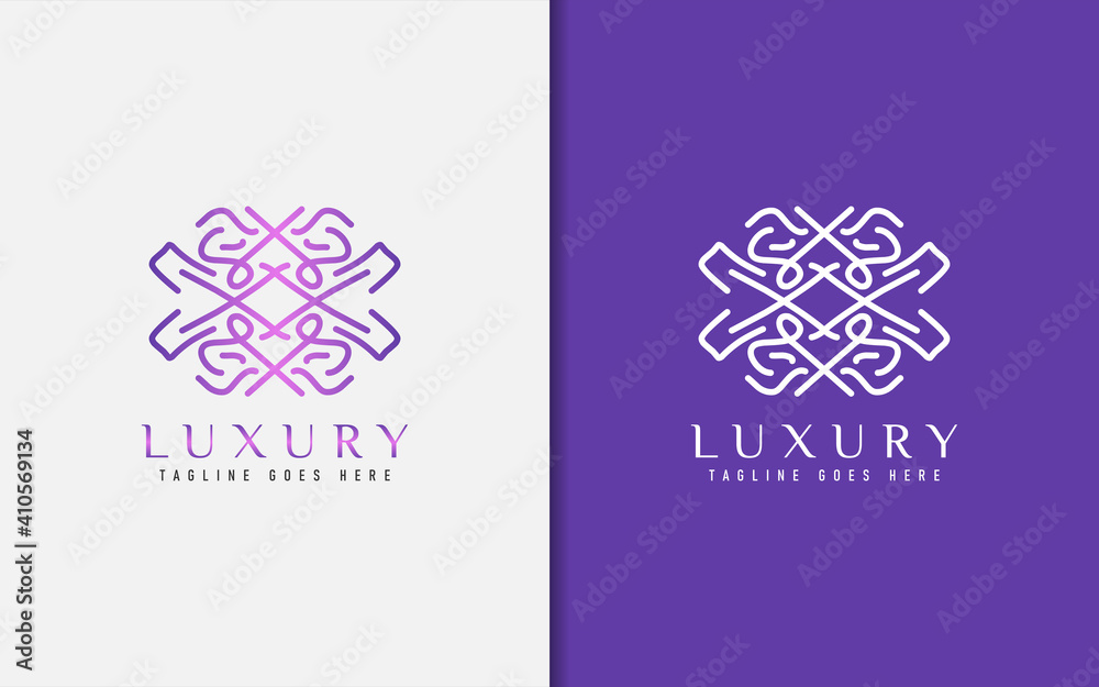 Luxury Logo Design. Elegant Symbol with Geometric Modern Lines Combination. Usable For Business, Community, Foundation, Services, Company. Vector Logo Design Illustration. Luxury Logo Design. Elegant Symbol with Geometric Modern Lines Combination. Usable For Business, Community, Foundation, Services, Company. Vector Logo Design Illustration.