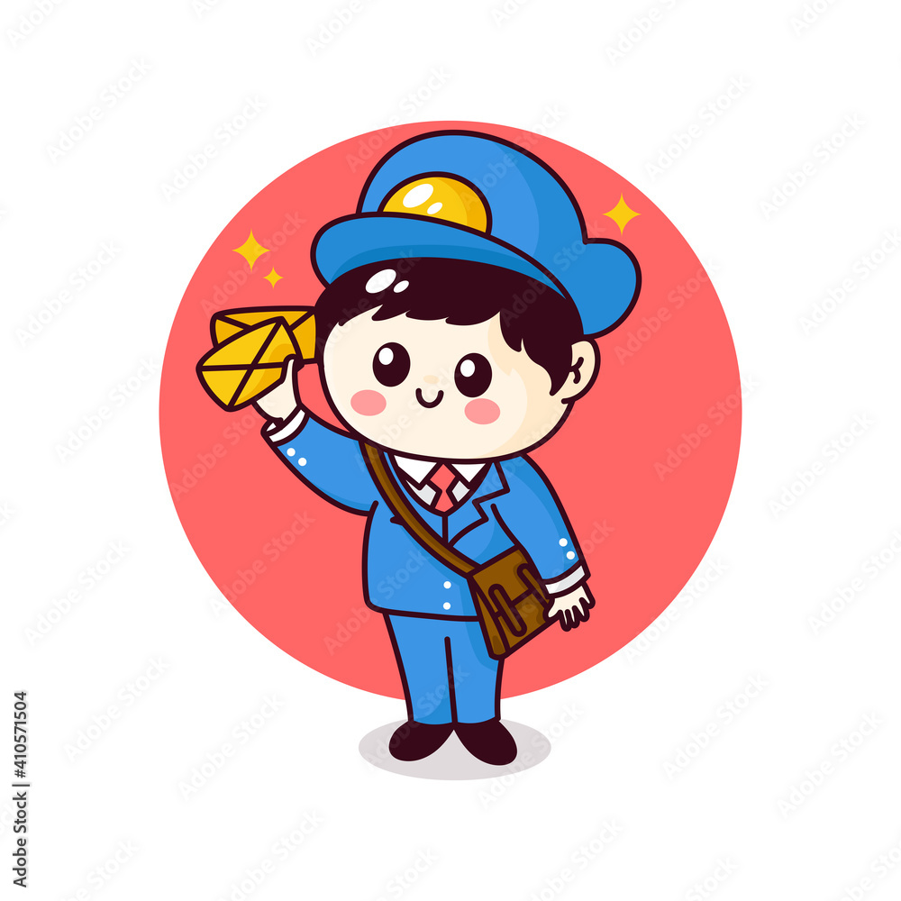 Postman cute kawaii 