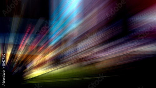 Abstract photo light blur photography background. The image is a long exposure light blurred photo which can be used as a background or to symbolize light in some way.