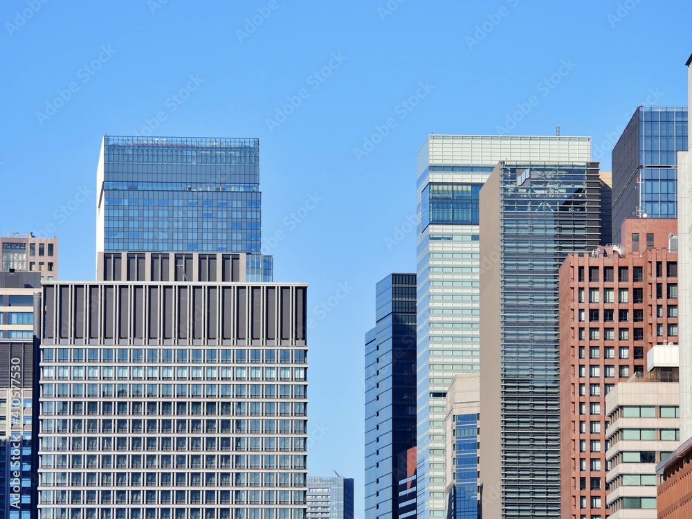 ビジネス街4　東京