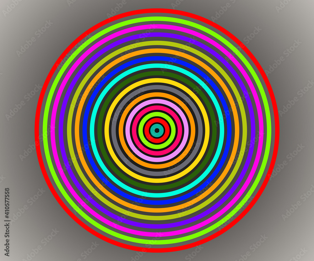 abstract colorful circulars in gray background abstract colorful circulars in gray background