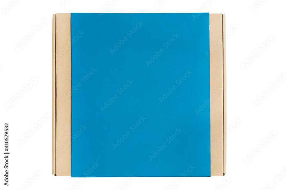 Naklejka premium Carton box isolated