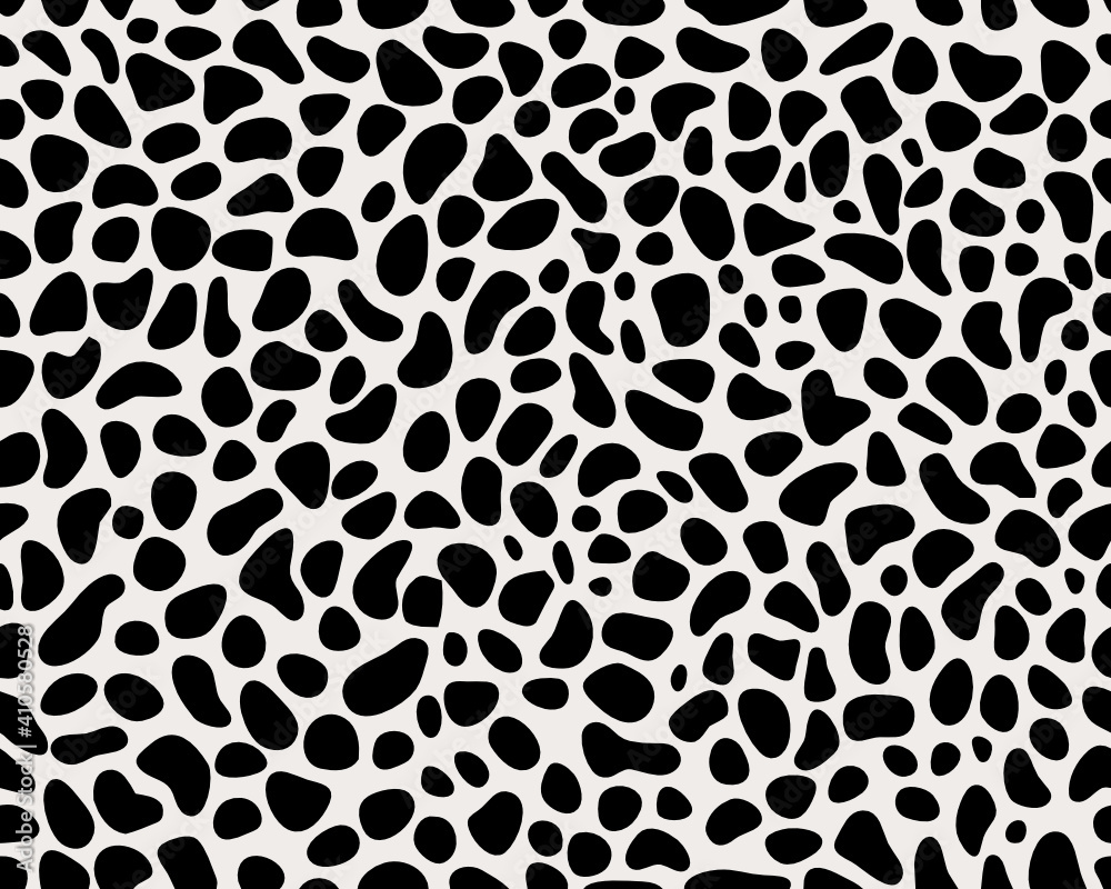 SVG Print of skin of leopard on a white background SVG Print of skin of leopard on a white background