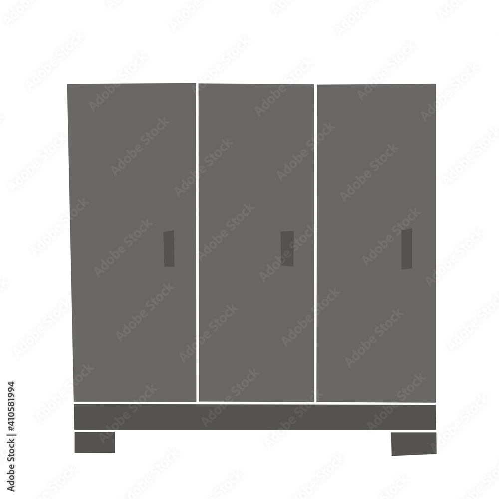 simple icon graphic illustration cabinet simple icon graphic illustration cabinet